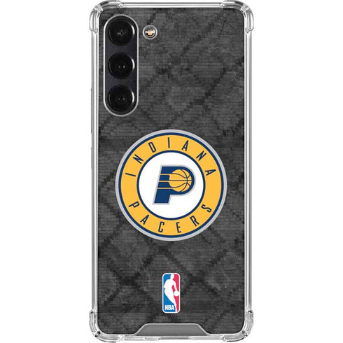 NBA Indiana Pacers Dark Rust Galaxy S24 FE Clear Case